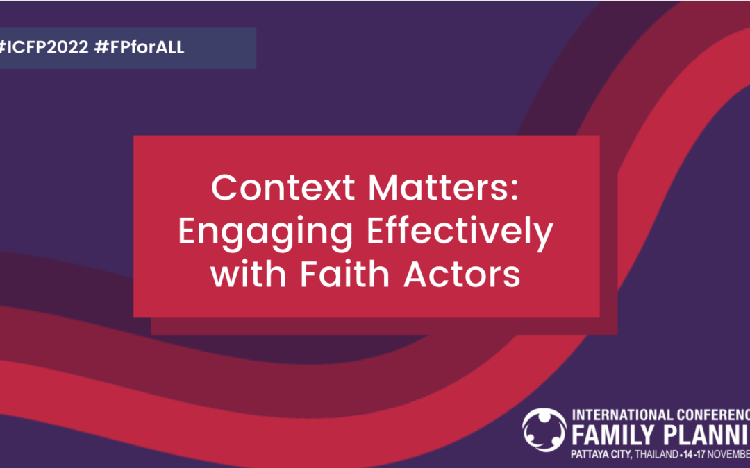 ICFP Faith Community Webinar