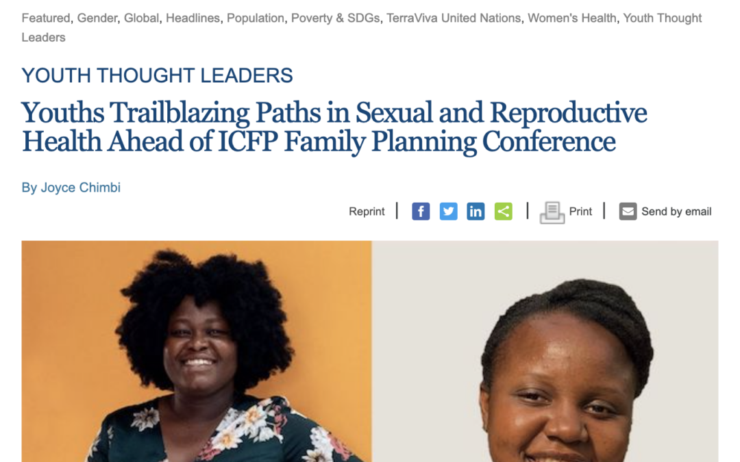 Youths Trailblazing Paths in SRH Ahead of ICFP