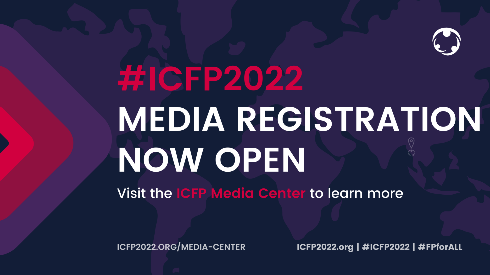 #ICFP2022 L'inscription des médias est désormais ouverte