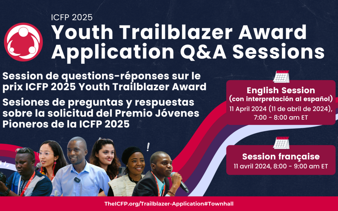 Watch Now: Youth Trailblazer Award Application Town Hall / Q&A Sessions