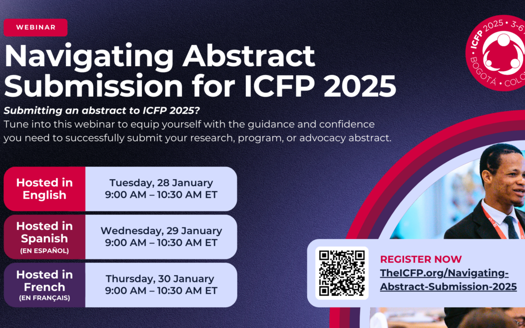 Webinaire : Comment envoyer un résumé pour la conférence ICFP 2025