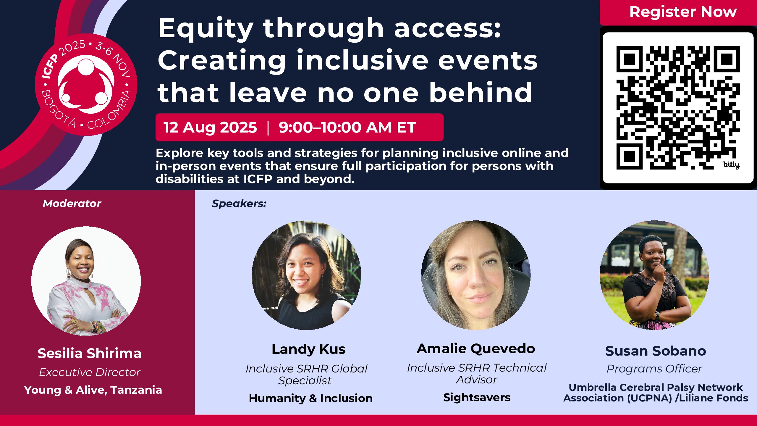 Equity through access: Creating inclusive events that leave no one behind