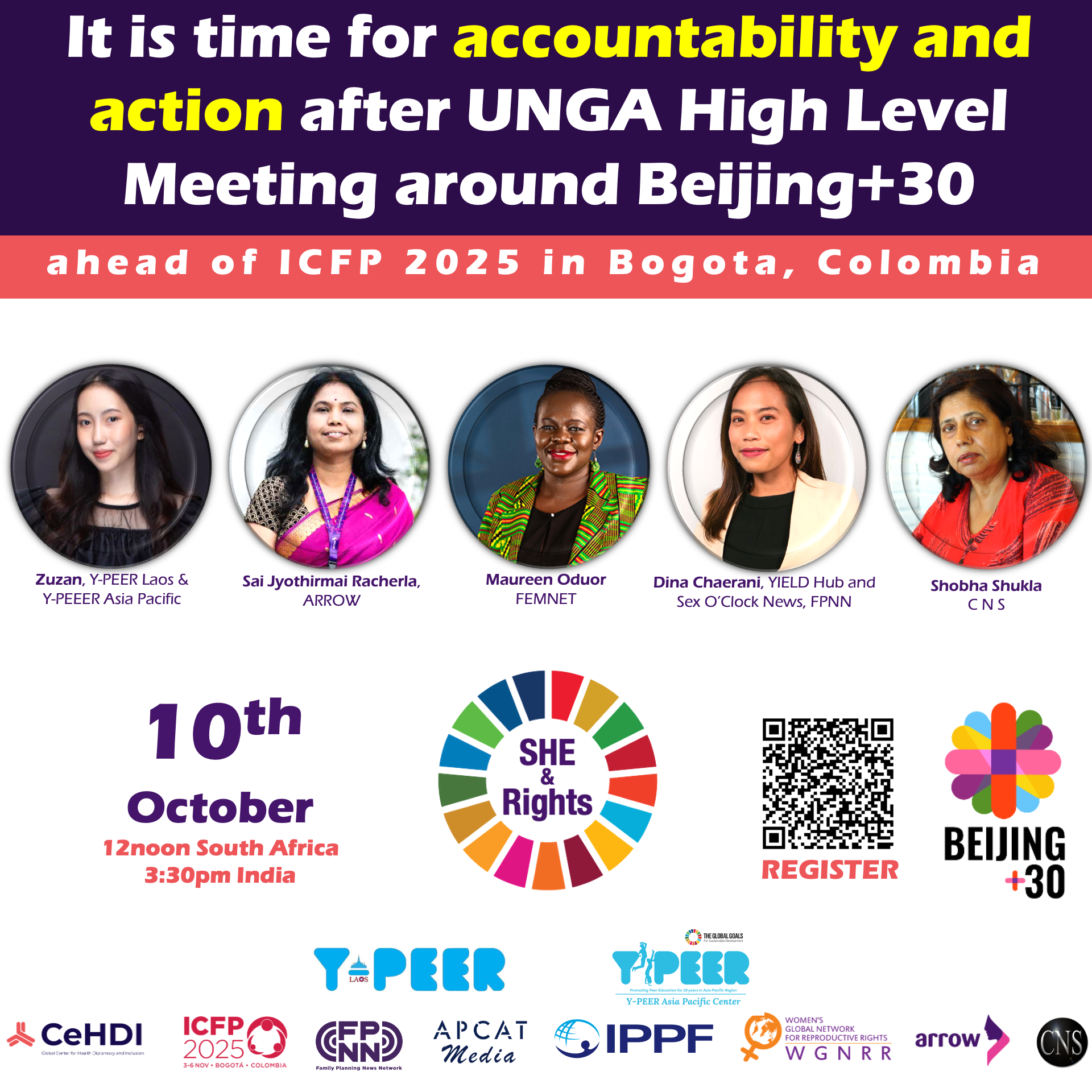 It is time for accountability and action after UNGA High Level Meeting around Beijing+30