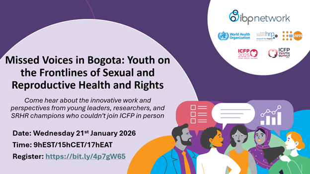 Missed Voices in Bogota: Youth on the Frontlines of Sexual and Reproductive Health and Rights