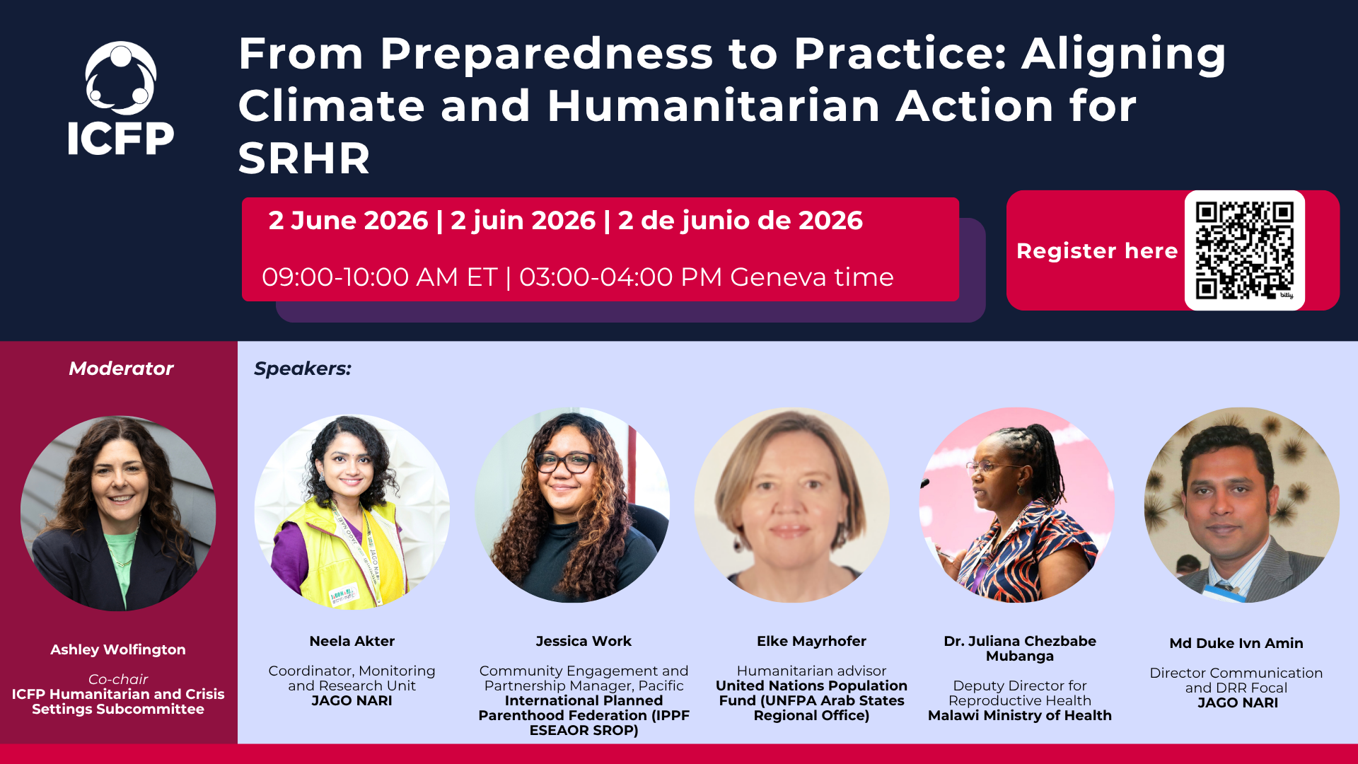 From Preparedness to Practice: Aligning Climate and Humanitarian Action for SRHR
